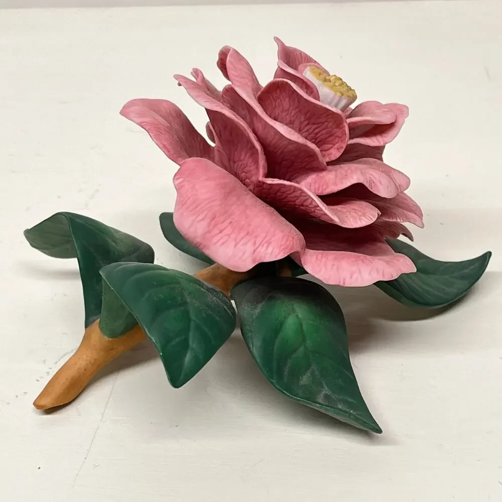 Lenox Camellia Porcelain Figurine Garden Flowers Collection